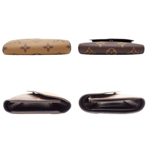 Louis Vuitton Victorine Monogram Portefeuille Wallet Reverse - Picture 3 of 7